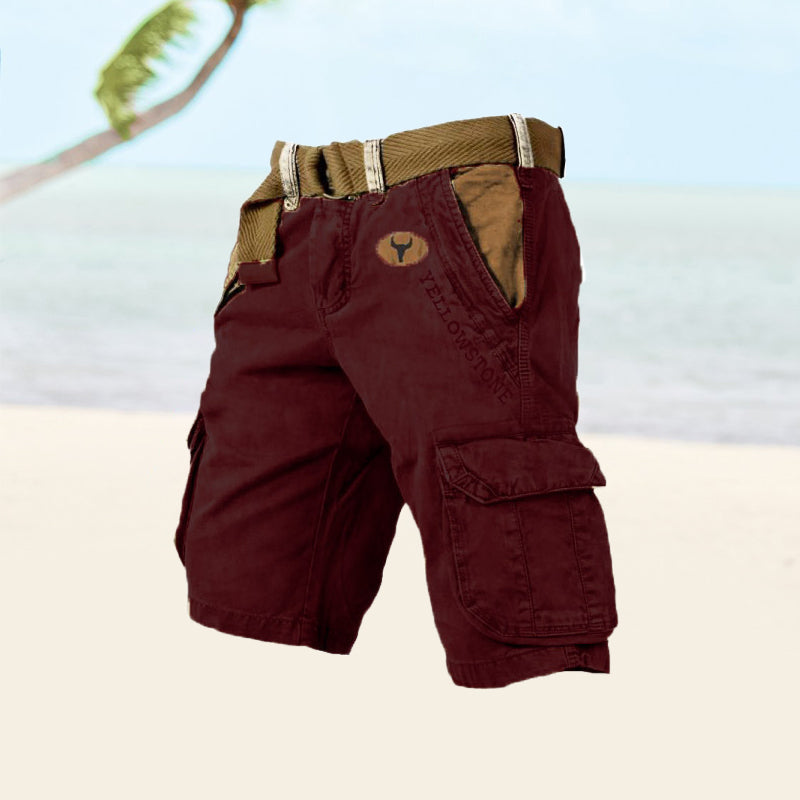 Men’s Yellowstone Cargo Shorts – Utility Style & Summer Comfort