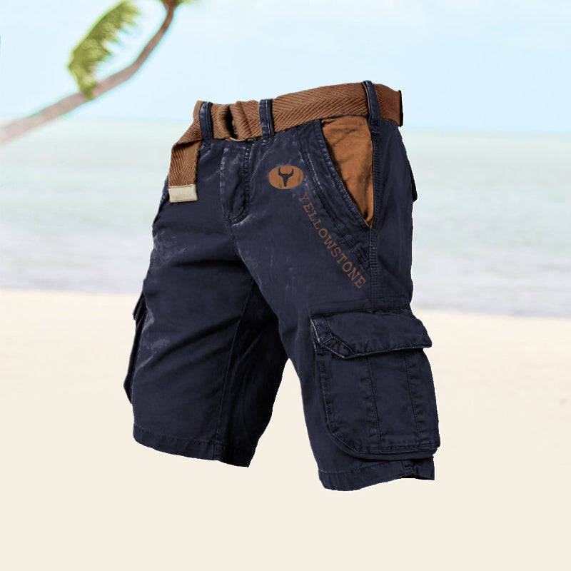 Men’s Yellowstone Cargo Shorts – Utility Style & Summer Comfort