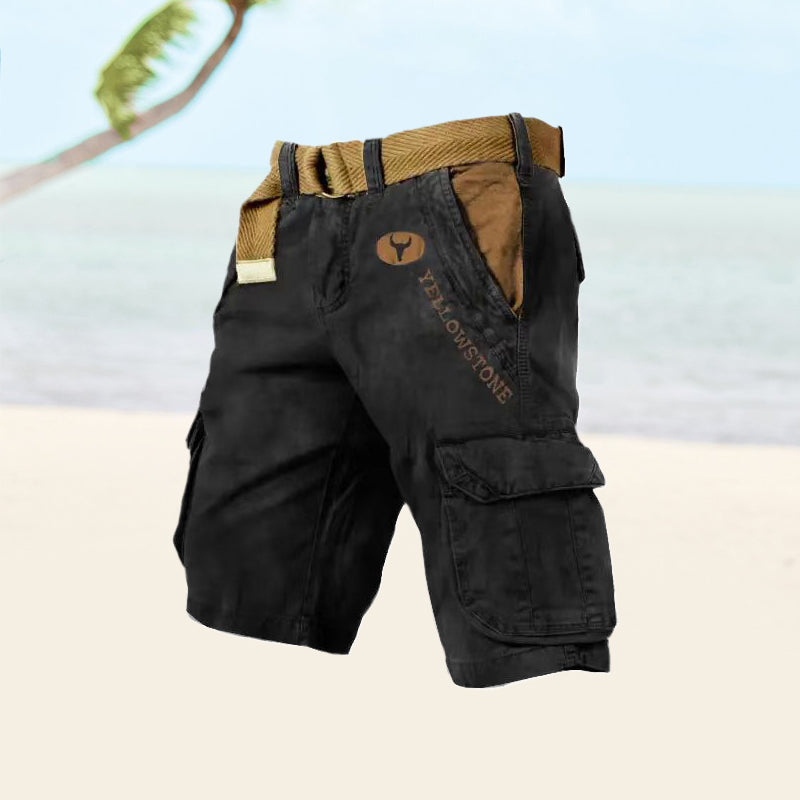 Men’s Yellowstone Cargo Shorts – Utility Style & Summer Comfort