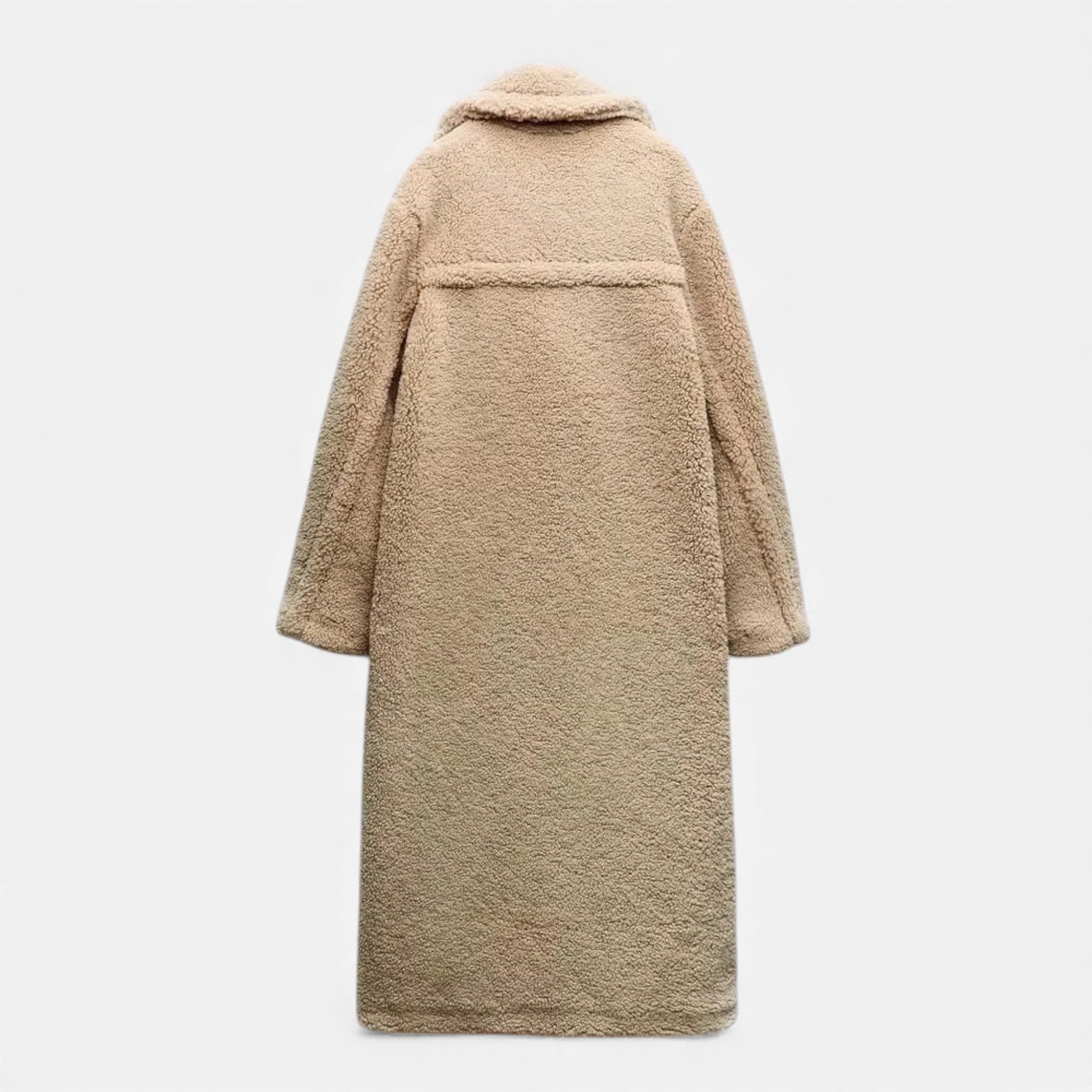 Maison Dresson| Women’s Long Double-Breasted Teddy Coat