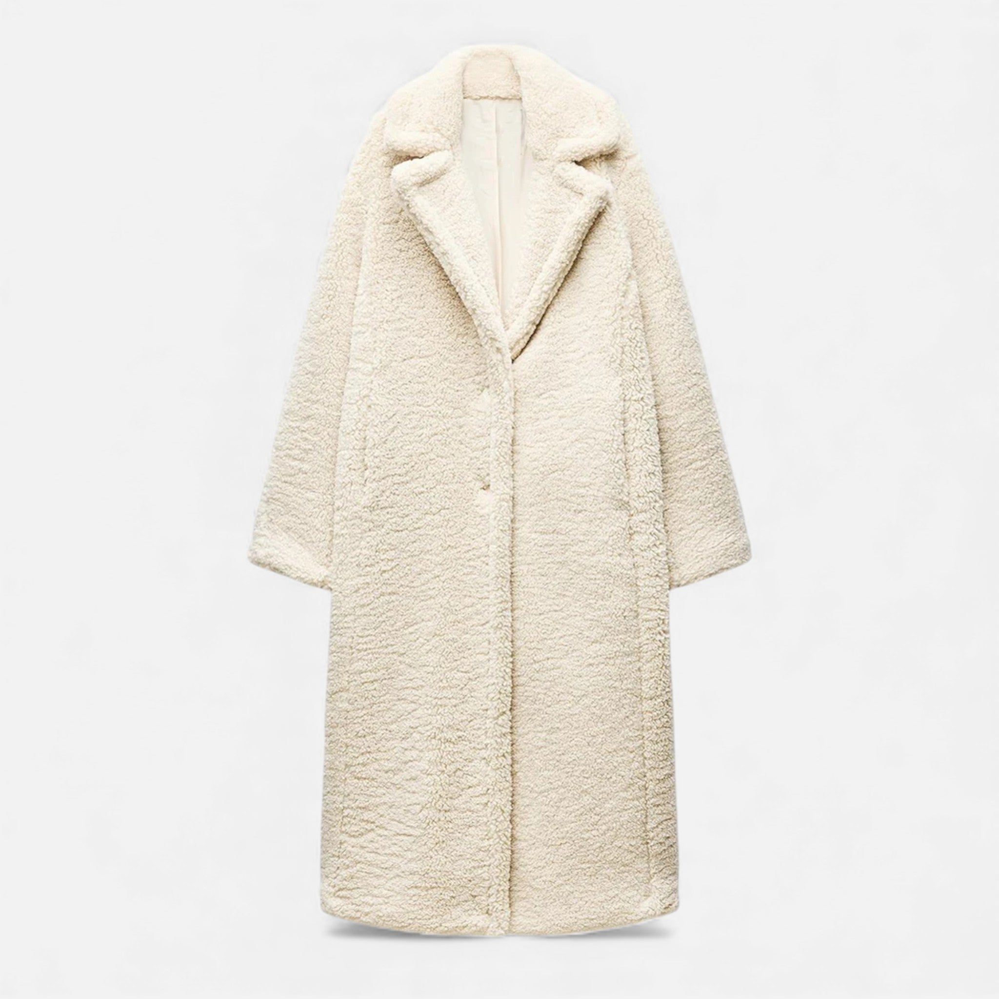 Maison Dresson| Women’s Long Double-Breasted Teddy Coat