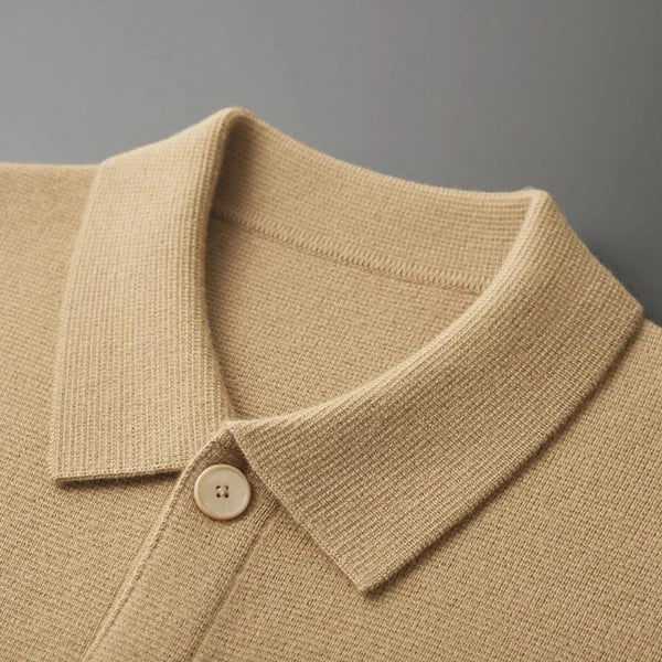Premium Knit Button Cardigan – Modern Minimal Layer