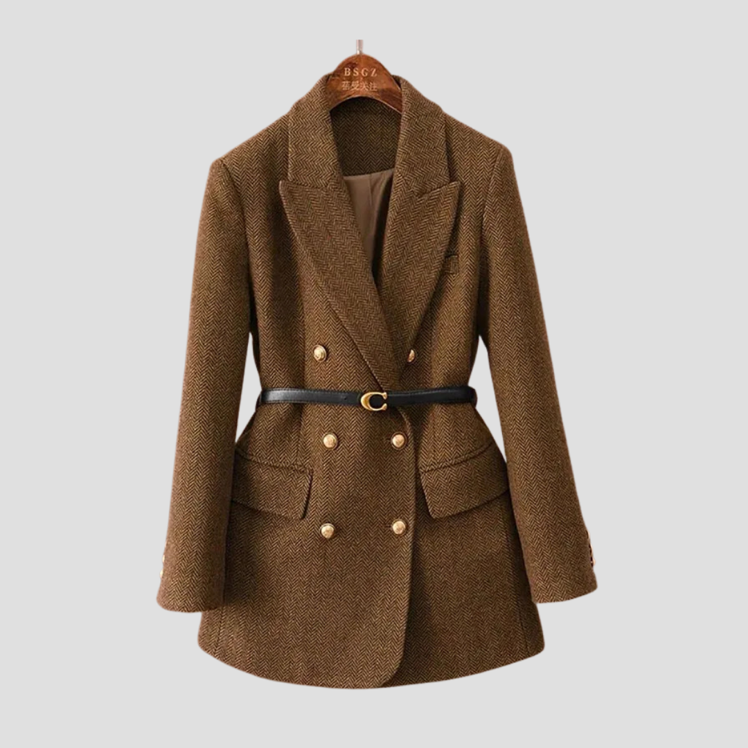 Annabelle | Double-Breasted Tweed