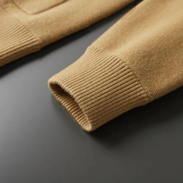Premium Knit Button Cardigan – Modern Minimal Layer
