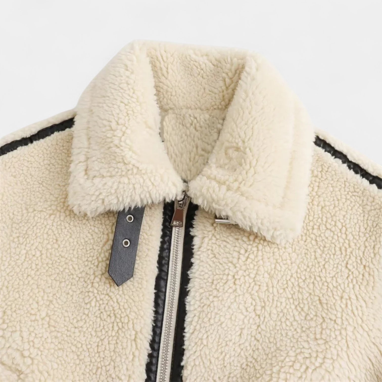 Women’s Teddy Jacket – Zip Front, Relaxed Fit