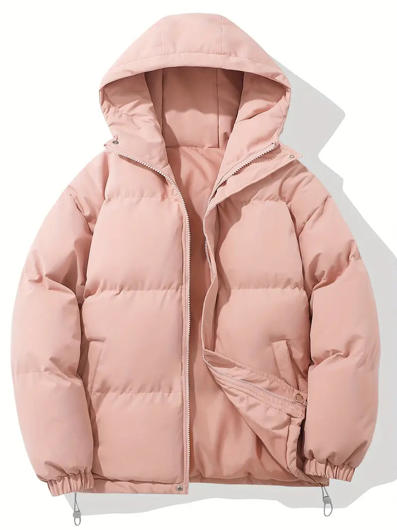 Men’s Essential Puffer Jacket – Classic Warmth, Modern Comfort