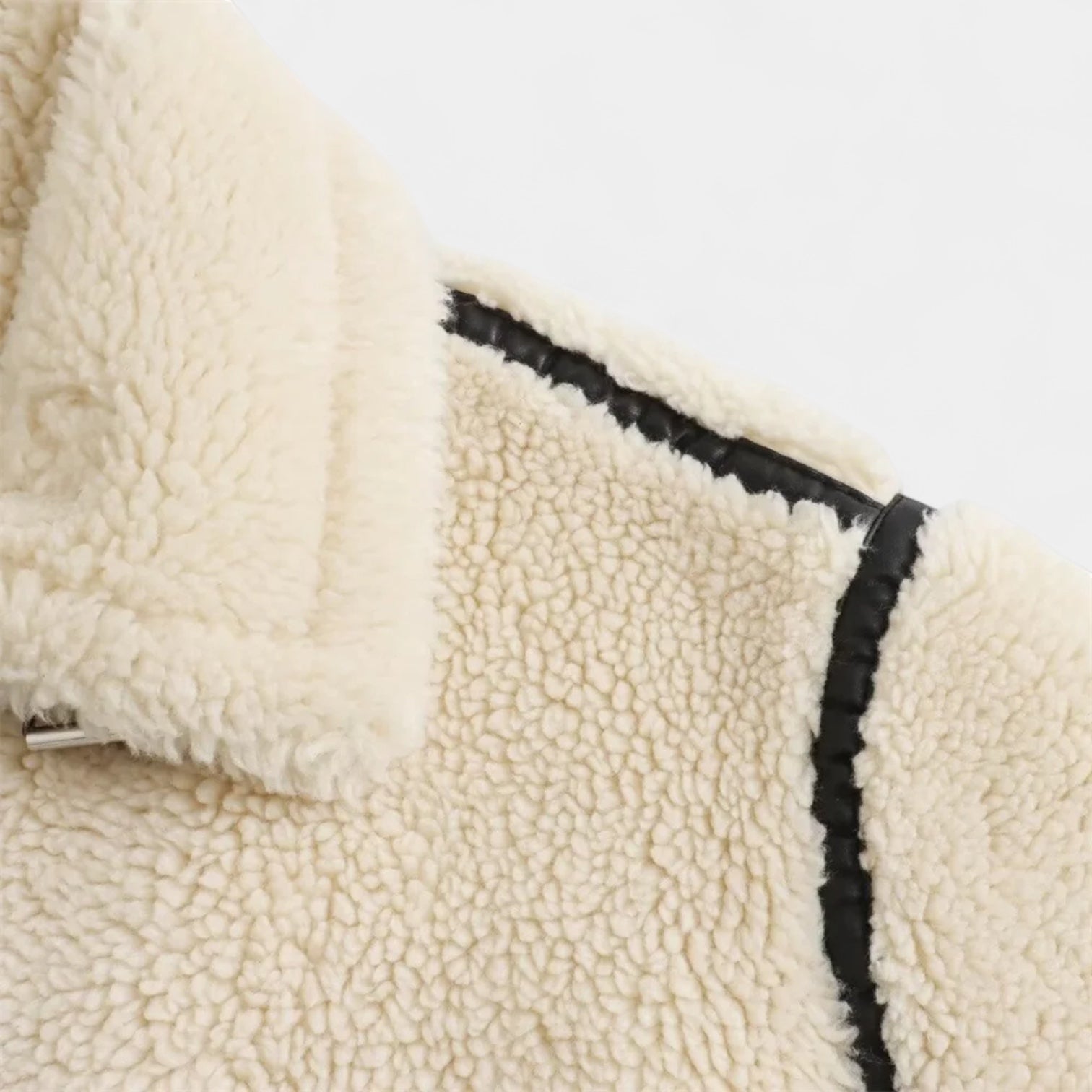 Women’s Teddy Jacket – Zip Front, Relaxed Fit