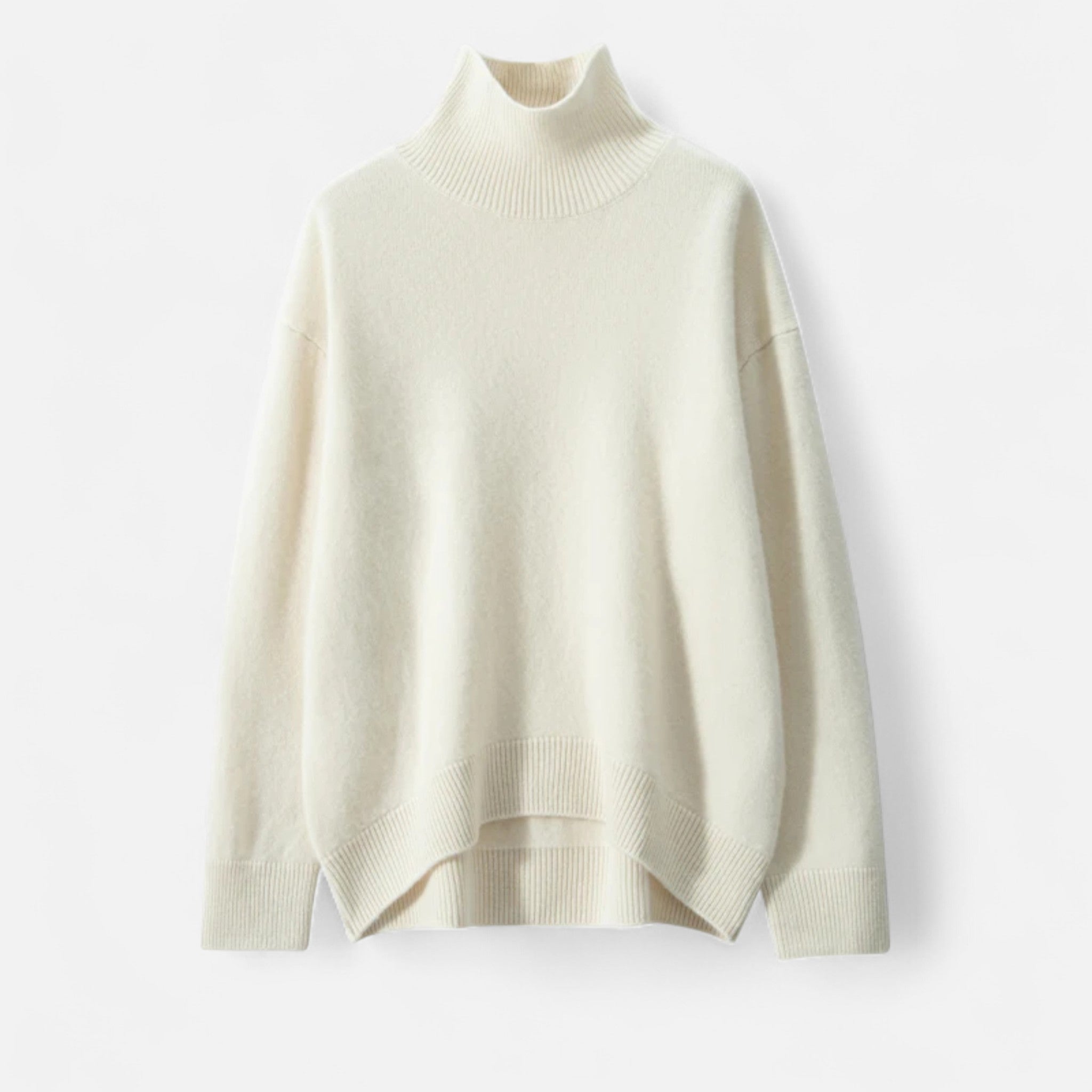Women’s Oversized Roll Neck Jumper – Soft Knit, Relaxed Fit
