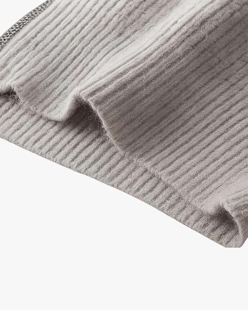 men’s knit sweater, half zip jumper, ribbed knit, cotton blend, casual winter wear
