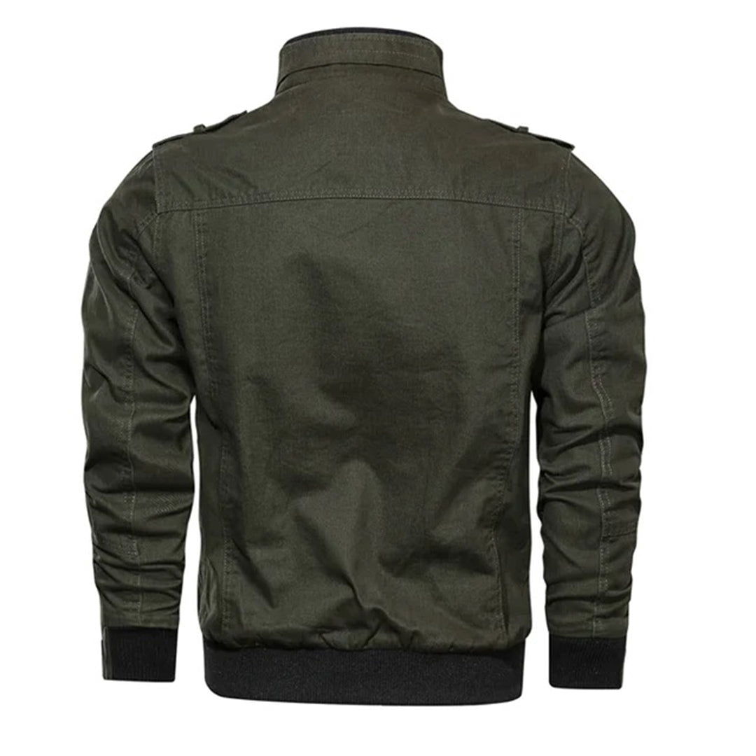 Men’s Military Utility Jacket – Classic Army Style with Modern Edge