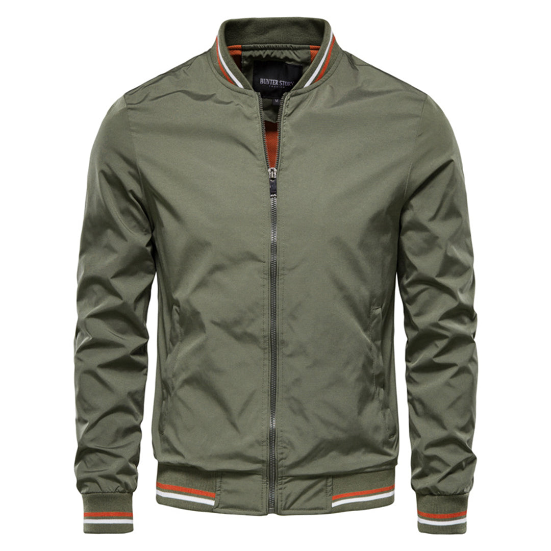 Men’s Classic Bomber Jacket – Lightweight Comfort & Timeless Style