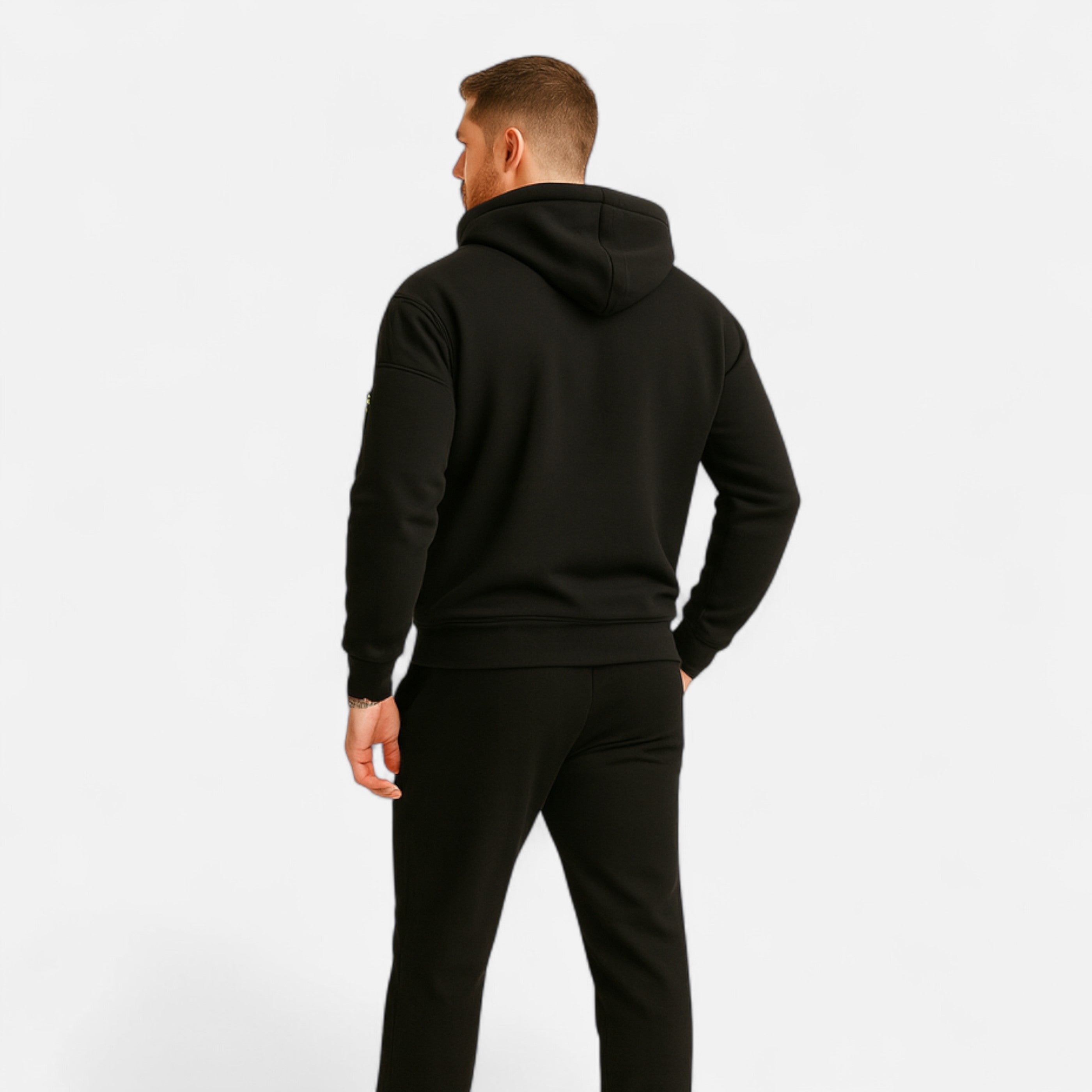 Tactical Utility Hoodie – Heavy-Duty Zip Pocket Pullover