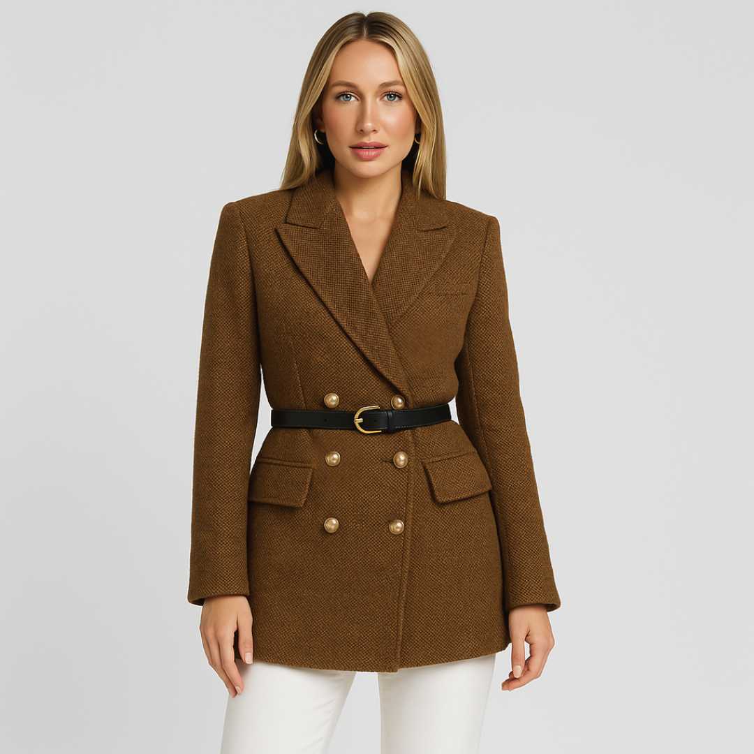 Annabelle | Double-Breasted Tweed