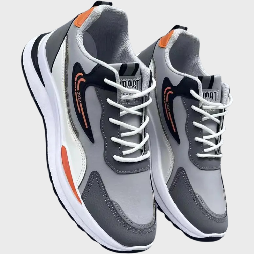 Men’s Dynamic Sport Sneakers – Lightweight Cushion & Bold Street Style