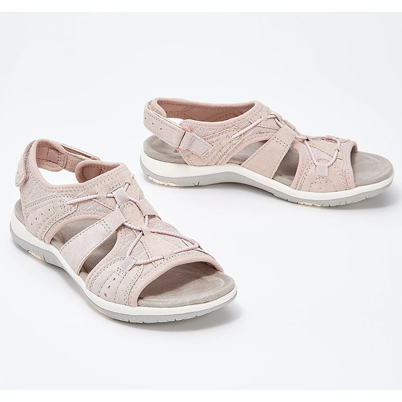 ComfortStep Women’s Orthopedic Walking Sandals – Adjustable & Lightweight