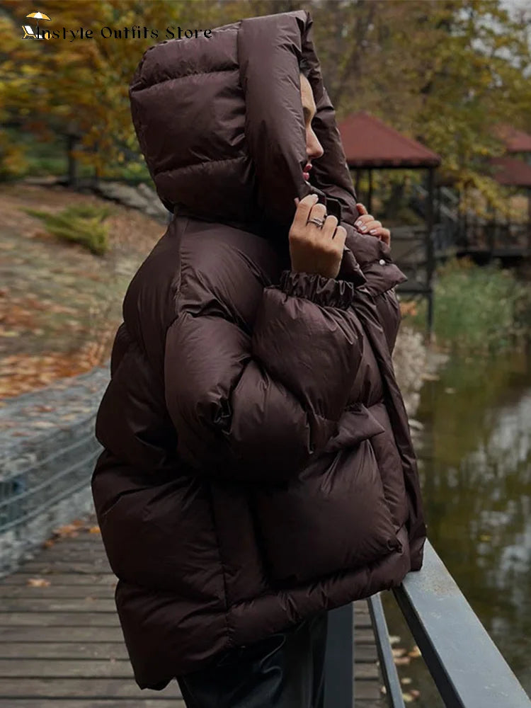 UltraWarm Oversized Puffer Jacket – Women’s Winter Coat