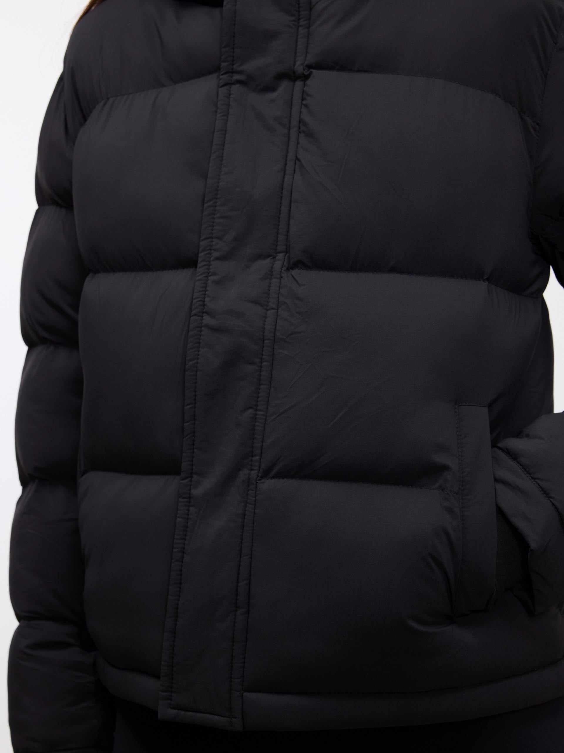 Women’s Classic Short Puffer Jacket – Warm Hooded Winter Coat