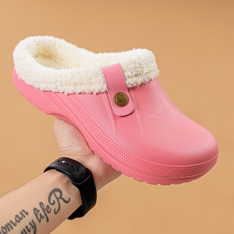 CozyClog Warm Lined Winter Clogs – Lightweight Slip-On Comfort Shoes