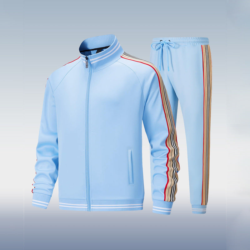 Men’s Premium Tracksuit Set – Athletic Slim Fit 2-Piece Outfit