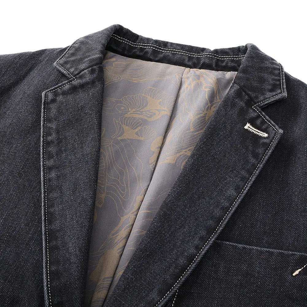 Men’s Casual Denim Blazer – Lightweight, Modern & Smart-Casual Style