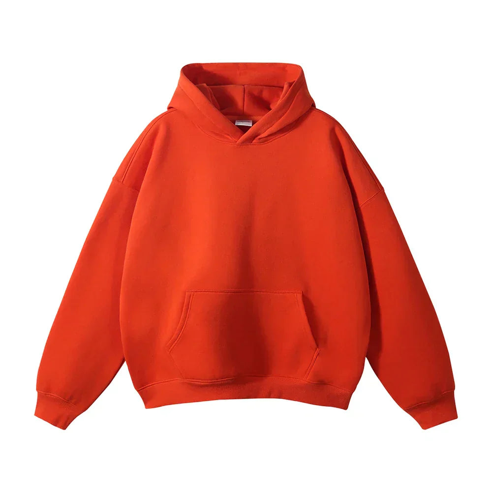 Essential Oversized Hoodie – Soft Cotton Comfort in Sky Blue