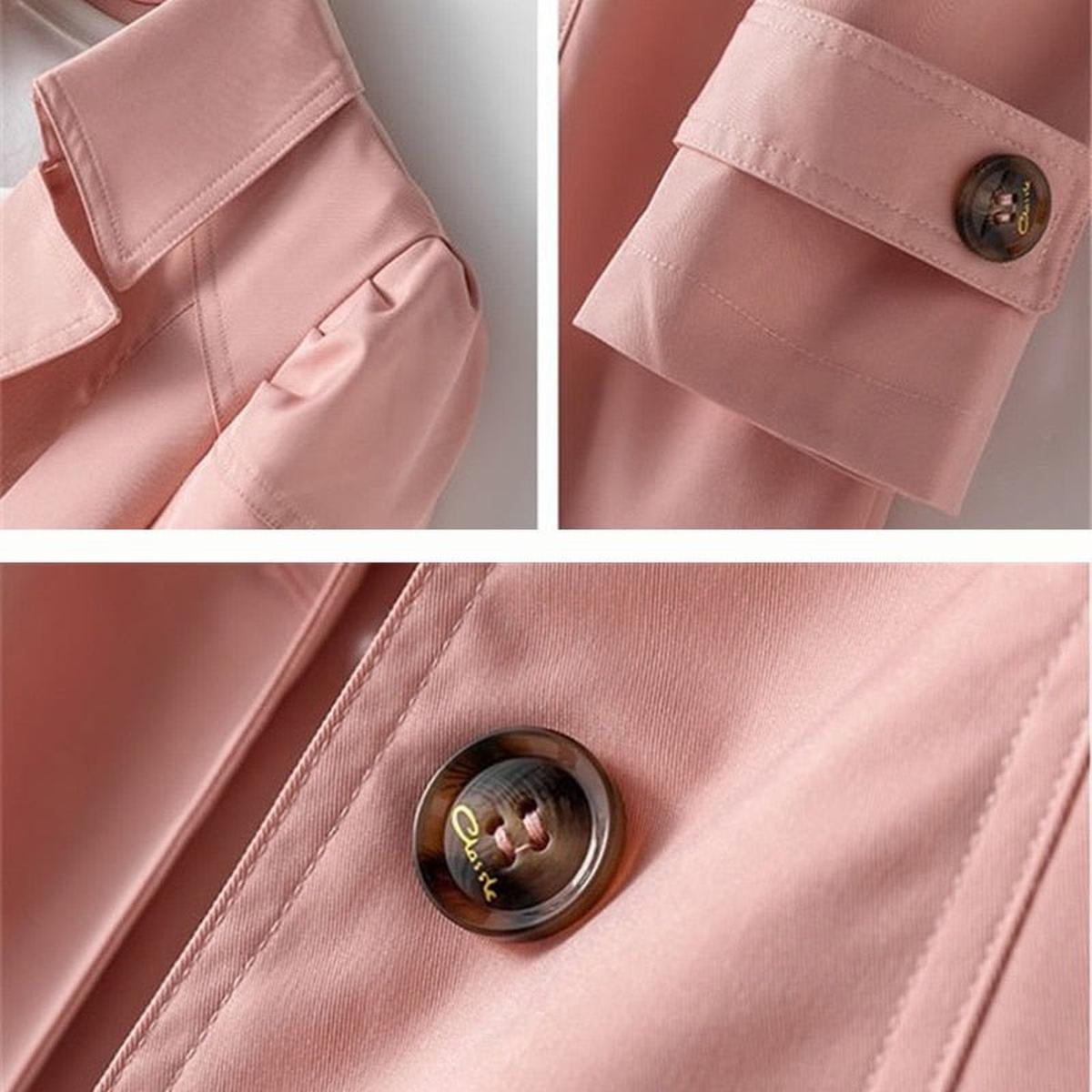 Women's Versatile Trench Coat With Timeless Style