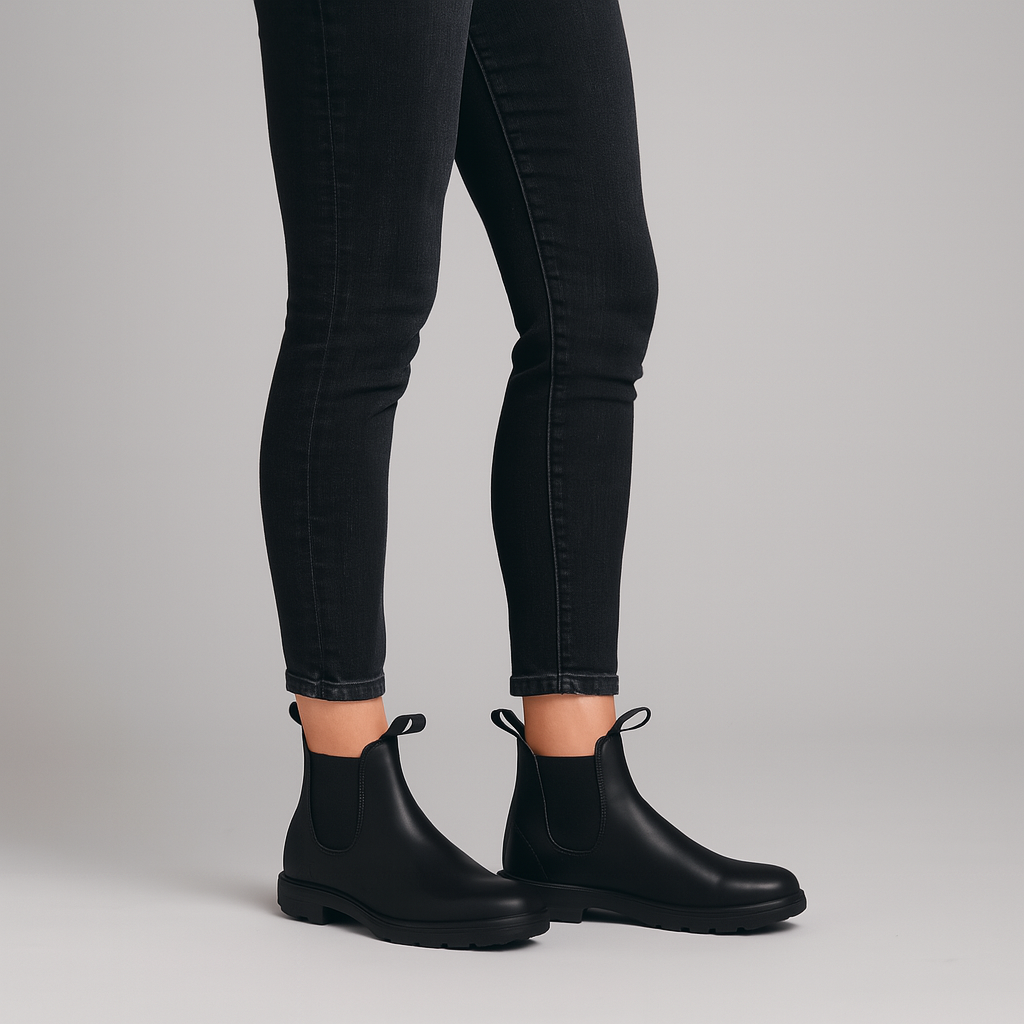 Women’s Waterproof Chelsea Boots – Slip-On Outdoor Ankle Boots