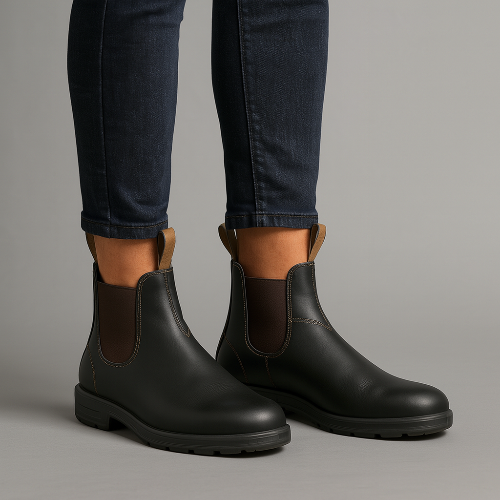 Women’s Waterproof Chelsea Boots – Slip-On Outdoor Ankle Boots