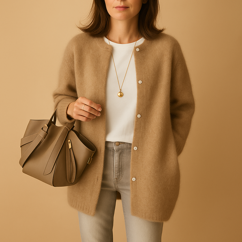 Soft Knit Button Cardigan – Elegant, Cosy & Effortlessly Timeless