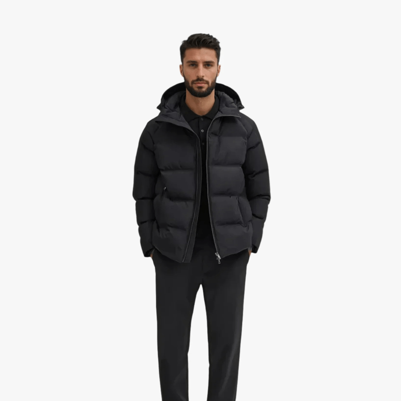 Men’s Heavyweight Puffer Jacket – Ultra-Warm, Windproof & Winter Ready