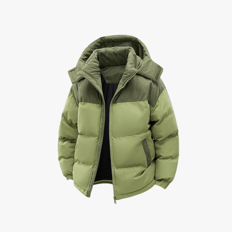 Men’s Heavyweight Puffer Jacket – Ultra-Warm, Windproof & Winter Ready