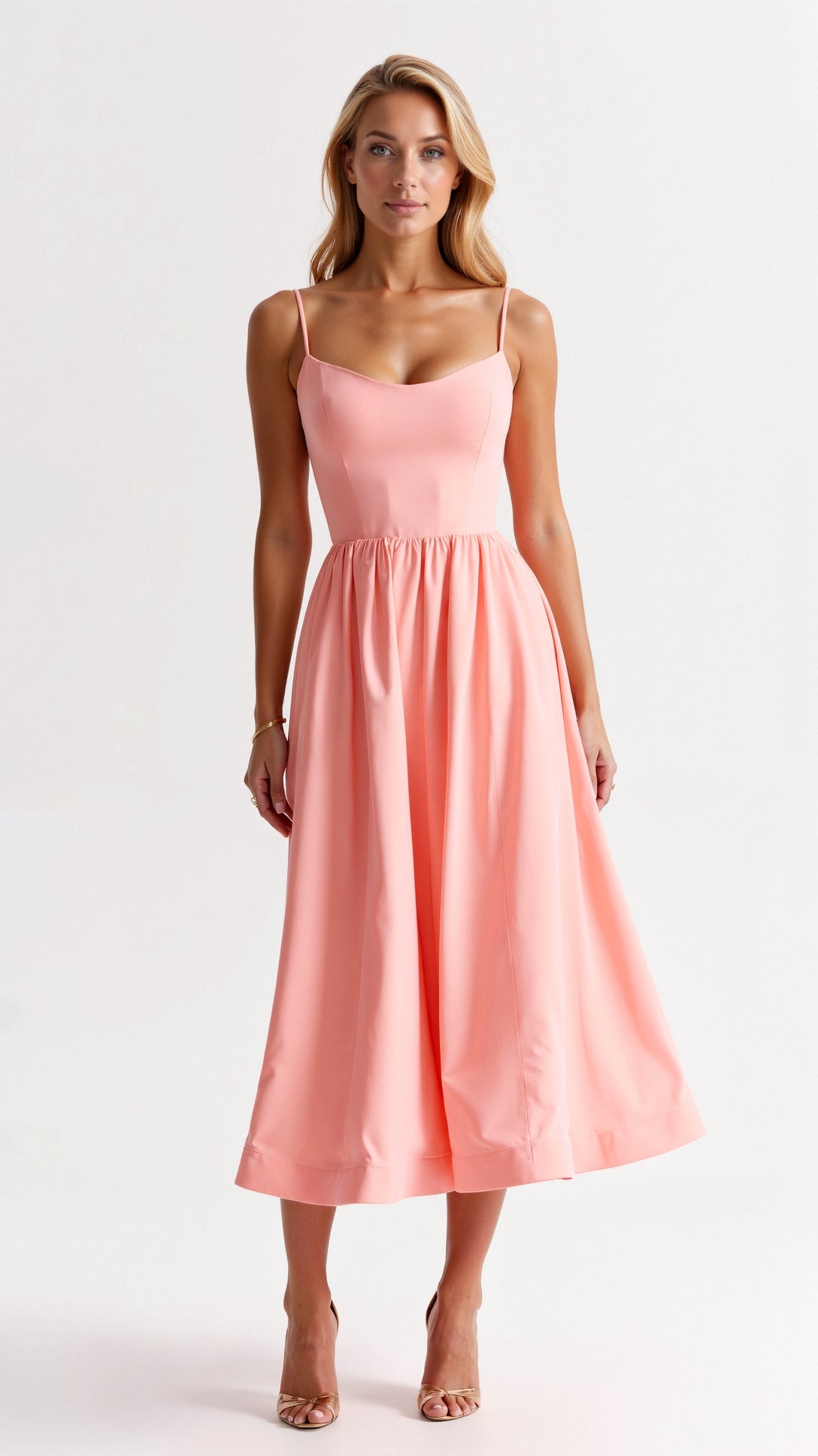 Flowy Midi Dress for Women | Effortless Elegance