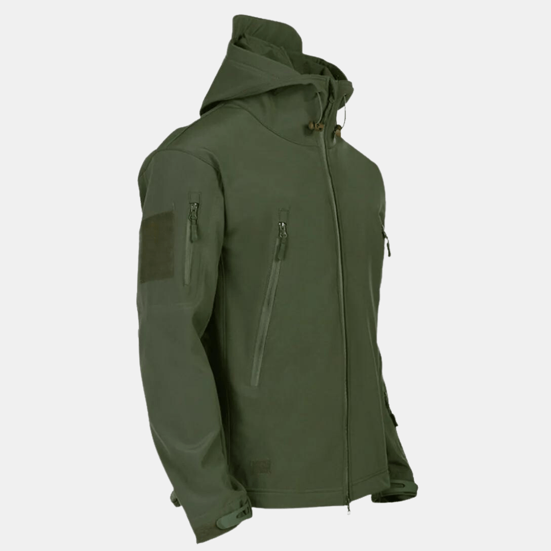 Men’s Waterproof Softshell Jacket – Windproof Outdoor Design & Tactical Comfort