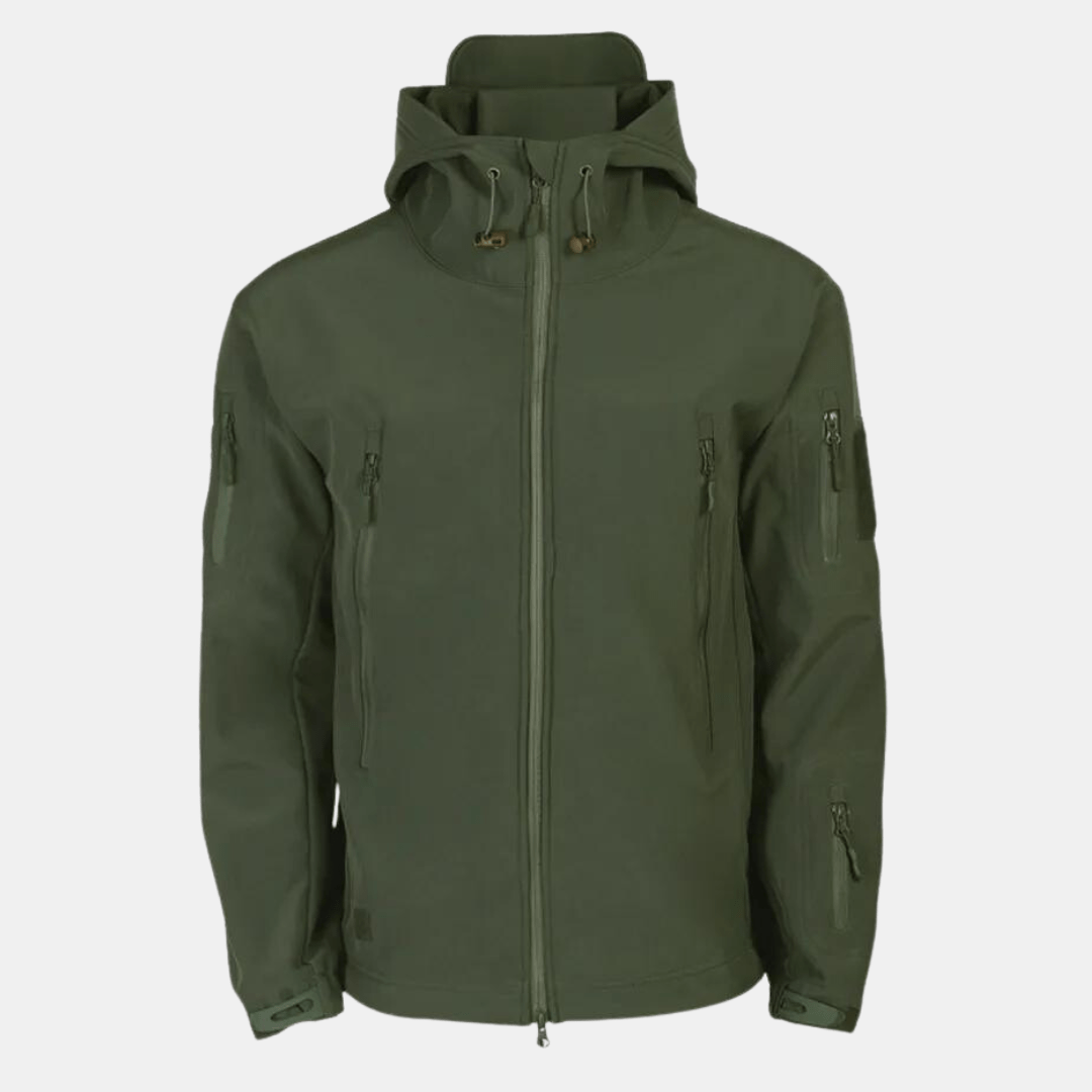 Men’s Waterproof Softshell Jacket – Windproof Outdoor Design & Tactical Comfort