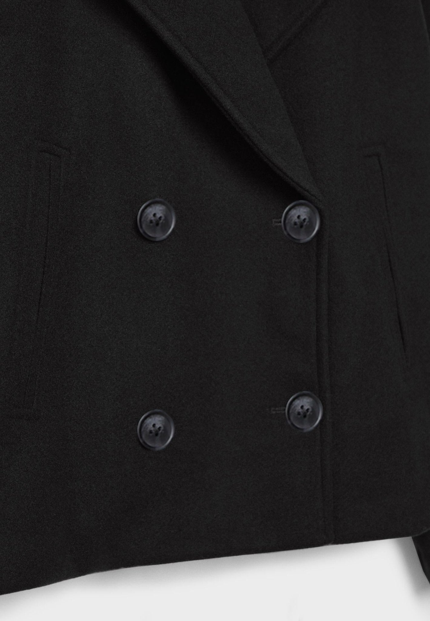 Women’s Short Double-Breasted Jacket – Tailored Fit