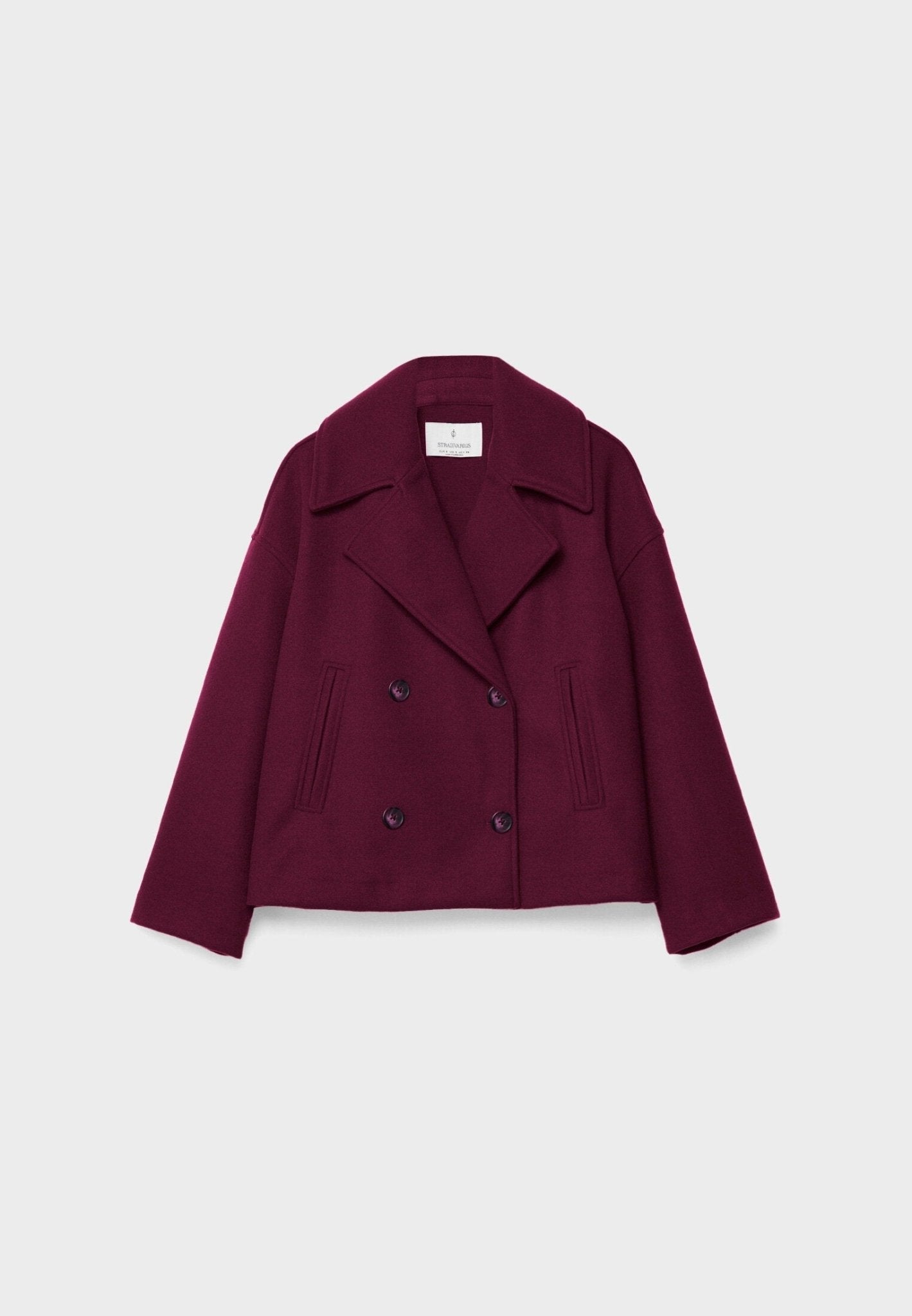 Women’s Short Double-Breasted Jacket – Tailored Fit