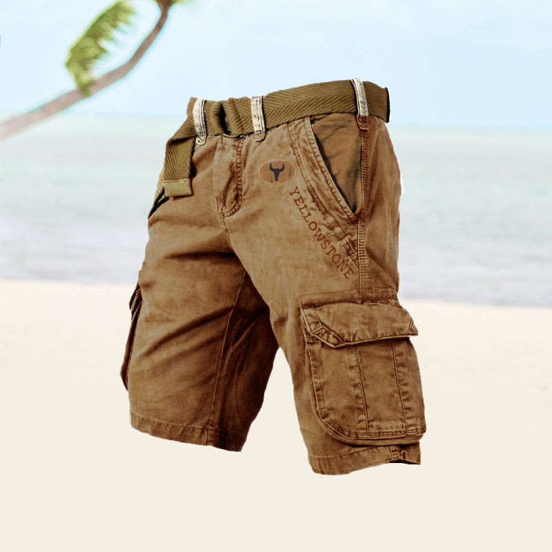 Men’s Yellowstone Cargo Shorts – Utility Style & Summer Comfort