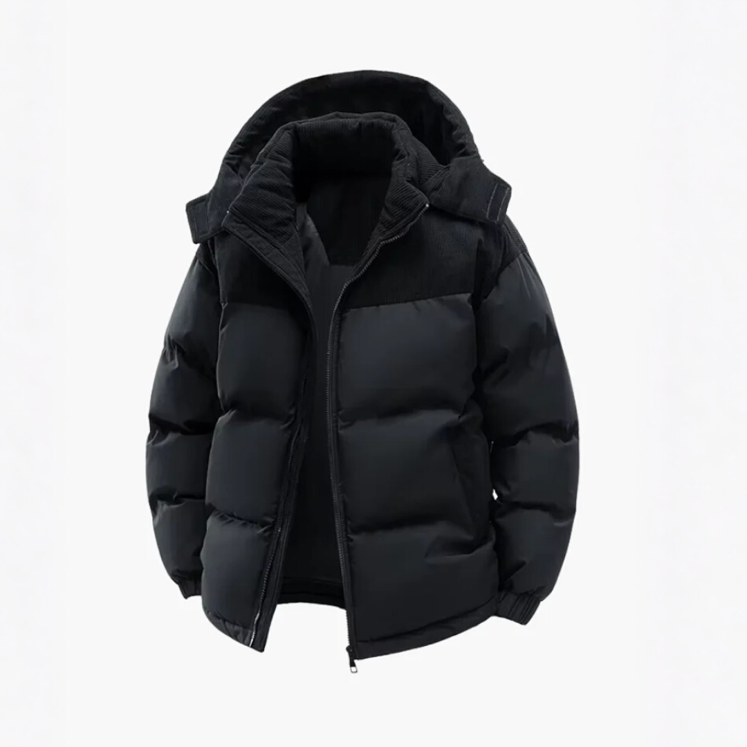 Men’s Heavyweight Puffer Jacket – Ultra-Warm, Windproof & Winter Ready