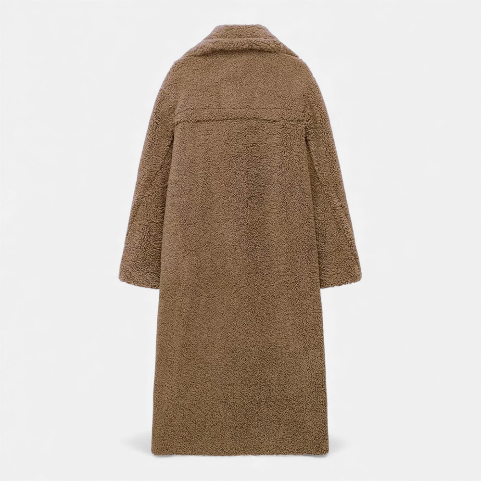 Maison Dresson| Women’s Long Double-Breasted Teddy Coat