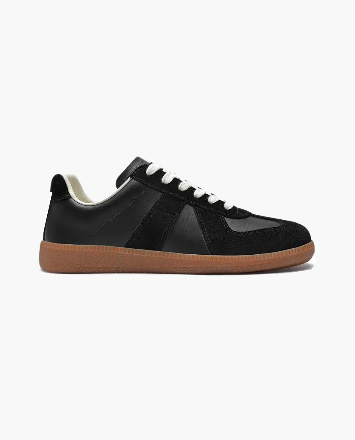 Classic Retro German Trainer – Black