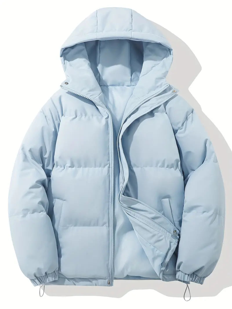 Men’s Essential Puffer Jacket – Classic Warmth, Modern Comfort