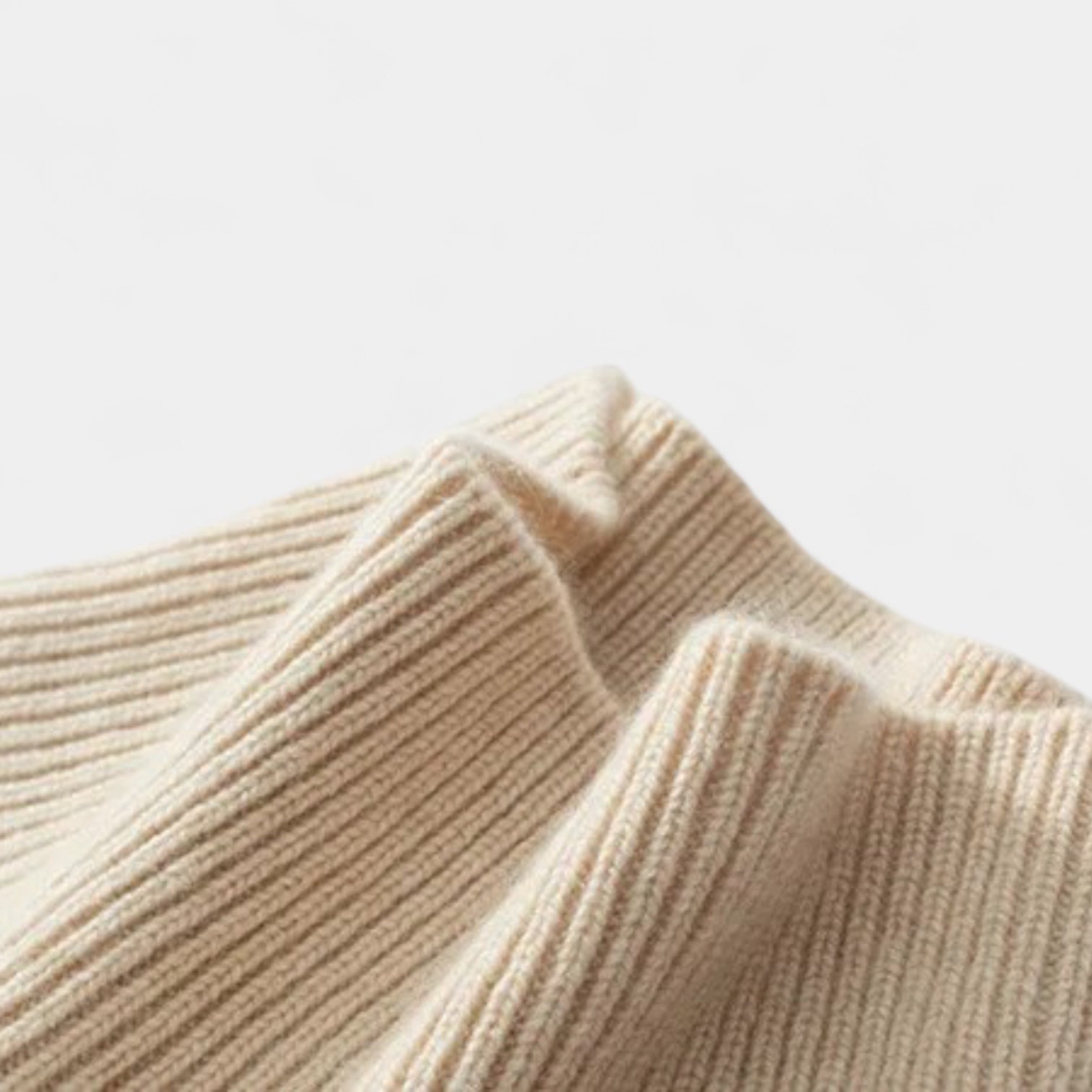 Classic Black Turtleneck Knit Sweater for Women