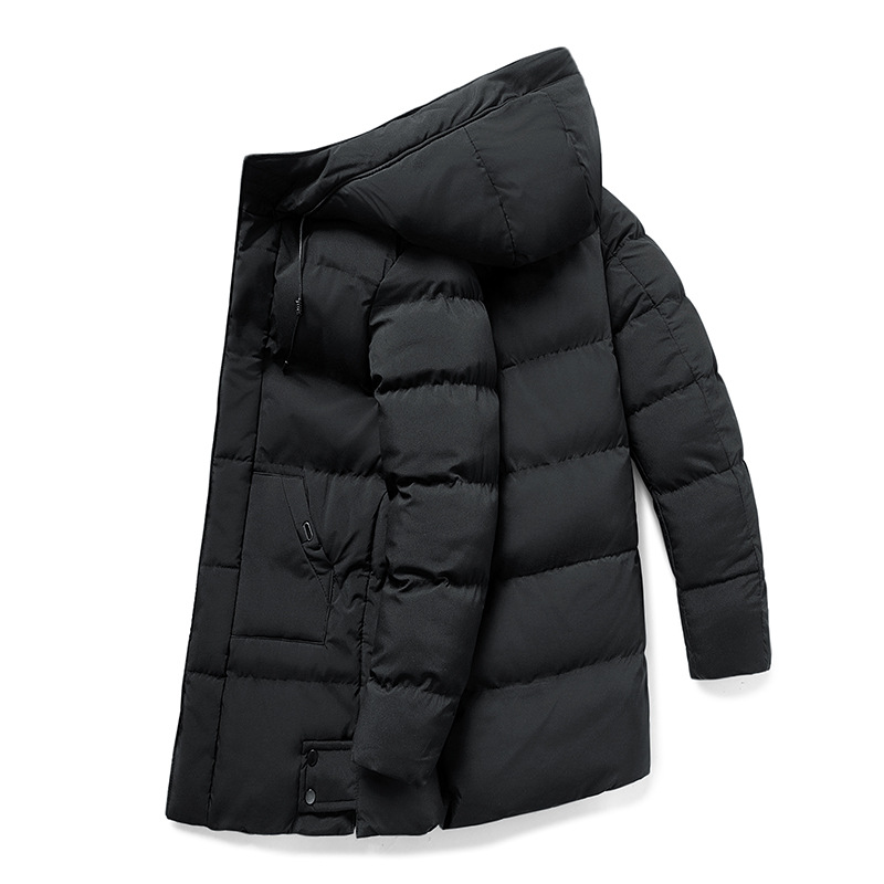 Men’s Long Winter Parka – Modern Warmth with Urban Edge