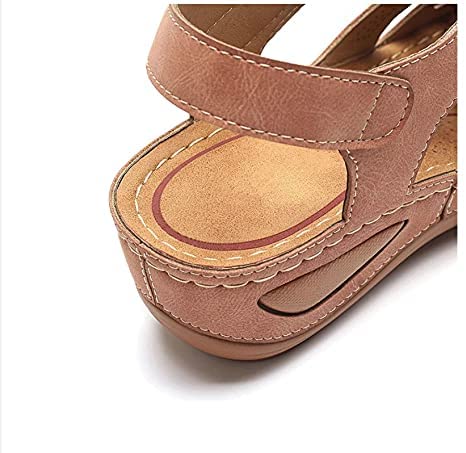 SoftStride Women’s Orthopedic Slip-On Sandals – Comfort Wedge Support