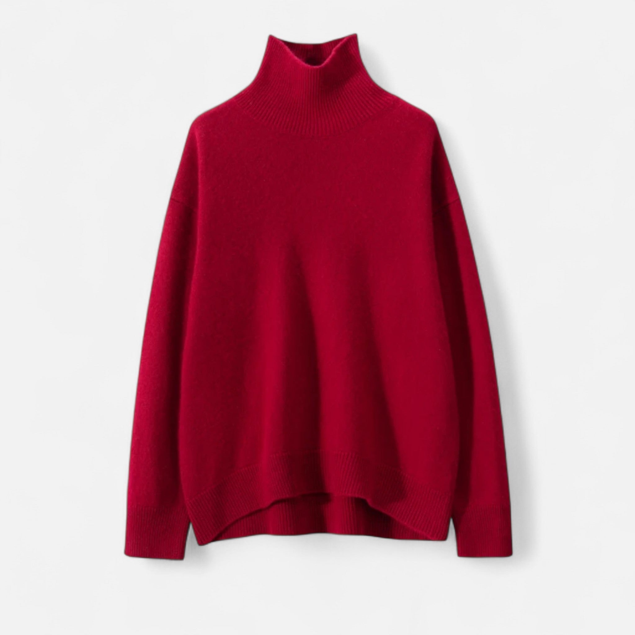 Women’s Oversized Roll Neck Jumper – Soft Knit, Relaxed Fit