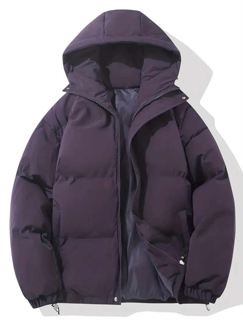 Men’s Essential Puffer Jacket – Classic Warmth, Modern Comfort