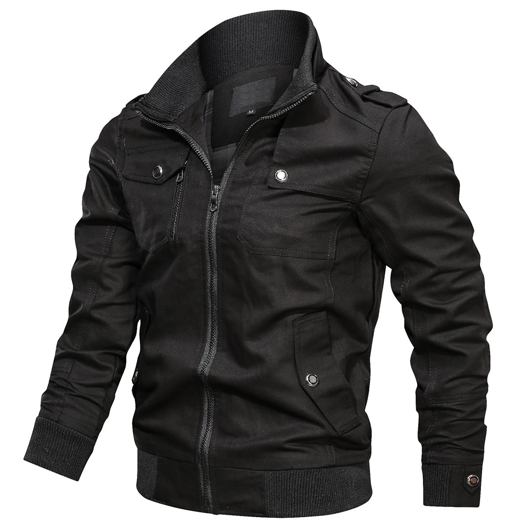 Men’s Military Utility Jacket – Classic Army Style with Modern Edge