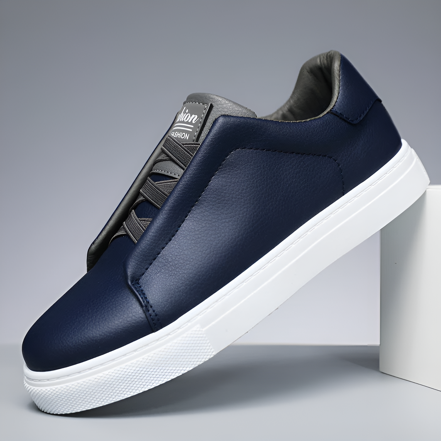 Men’s Sleek Slip-On Street Sneakers – Modern Comfort & Everyday Style