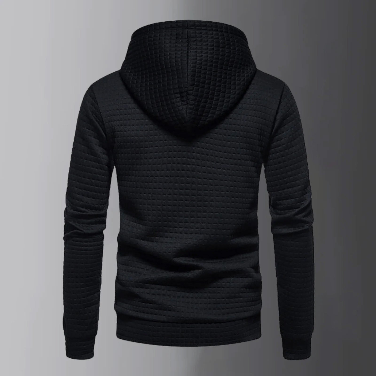 Men's Loungewear Tracksuit with Hoodie and Textured Design