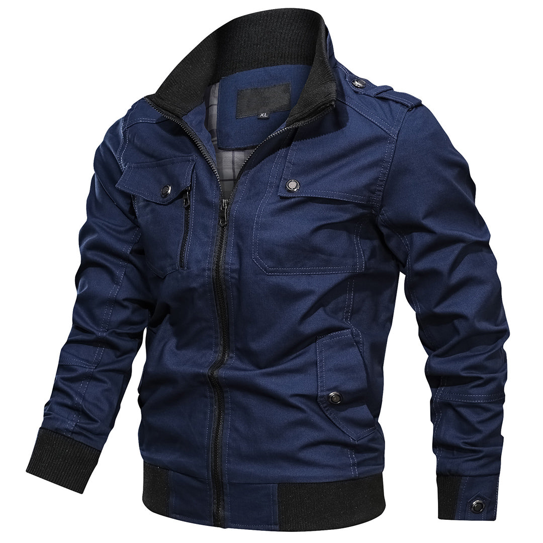 Men’s Military Utility Jacket – Classic Army Style with Modern Edge